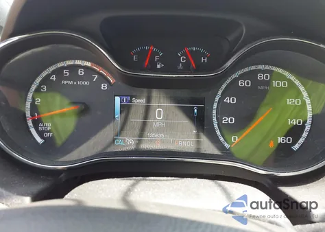 2017 Chevrolet Cruze Lt Auto из США, поврежденный, VIN 3G1BE6SM8HS512504